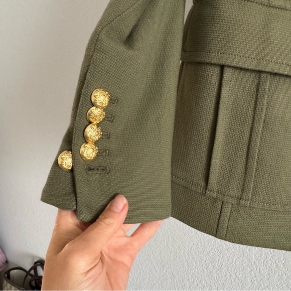 Veronica Beard Olive Utility Jacket - Picture 6 of 9